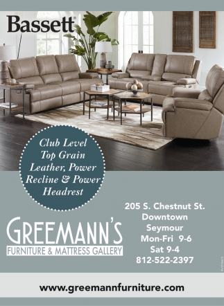 Bassett, Greemann's Furniture & Mattress Gallery, Seymour, IN