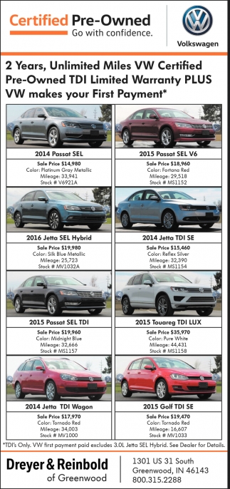 Dreyer Reinbold Subaru >> Certified Pre Owned Dreyer And Reinbold Of Greenwood Dreyer Reinbold Subaru >> Certified Pre Owned Dreyer And Reinbold Of Greenwood