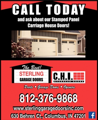 Call Today Sterling Garage Doors Columbus In