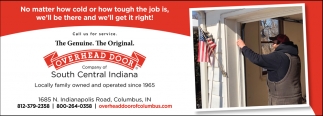 The Genuine The Original Overhead Door Columbus In