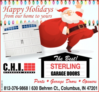 Happy Holidays From Our Home To Yours Sterling Garage Doors